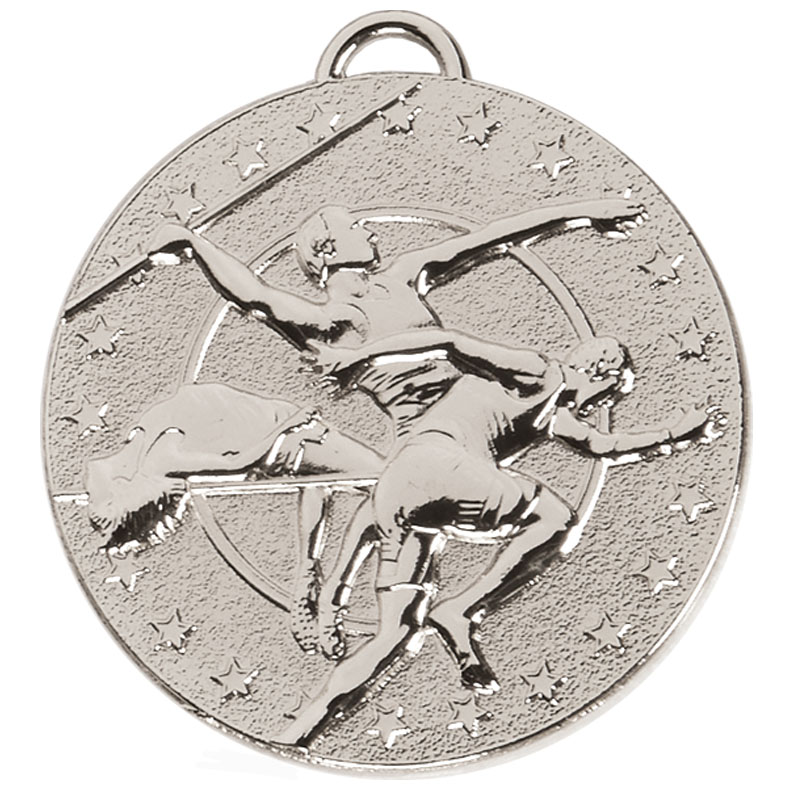 Silver Target Track & Field Medal (size: 50mm) - AM1052.02