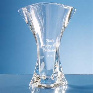 Crystalite Flared Orbit Vase - CB12