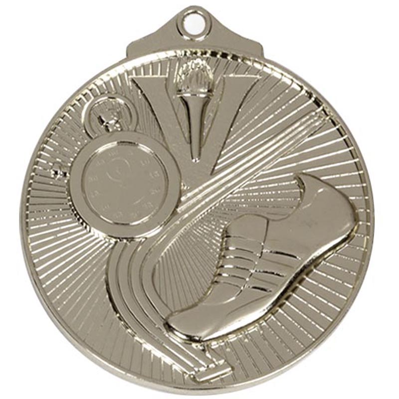Silver Horizon Athletics Track Medal (size: 52mm) - AM201S
