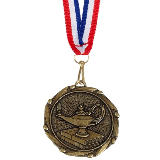Gold Combo Knowledge Medal (size: 45mm) - AM909G