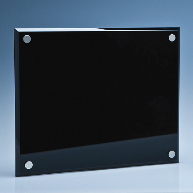 Onyx Black Wall Display Plaque inc Fixing Kit - SY3058