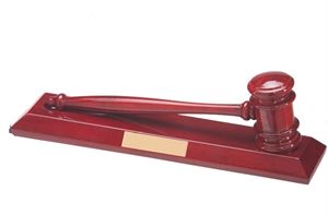 Freedom Rosewood Gloss Hammer and Gavel - SP16341