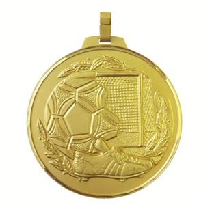 Gold Faceted Football Boot Medal (size: 42mm, 52mm and 70mm) - 174F
