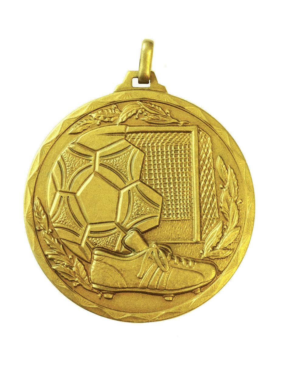 Gold Economy Football Boot Medal (size: 52mm) - 174E