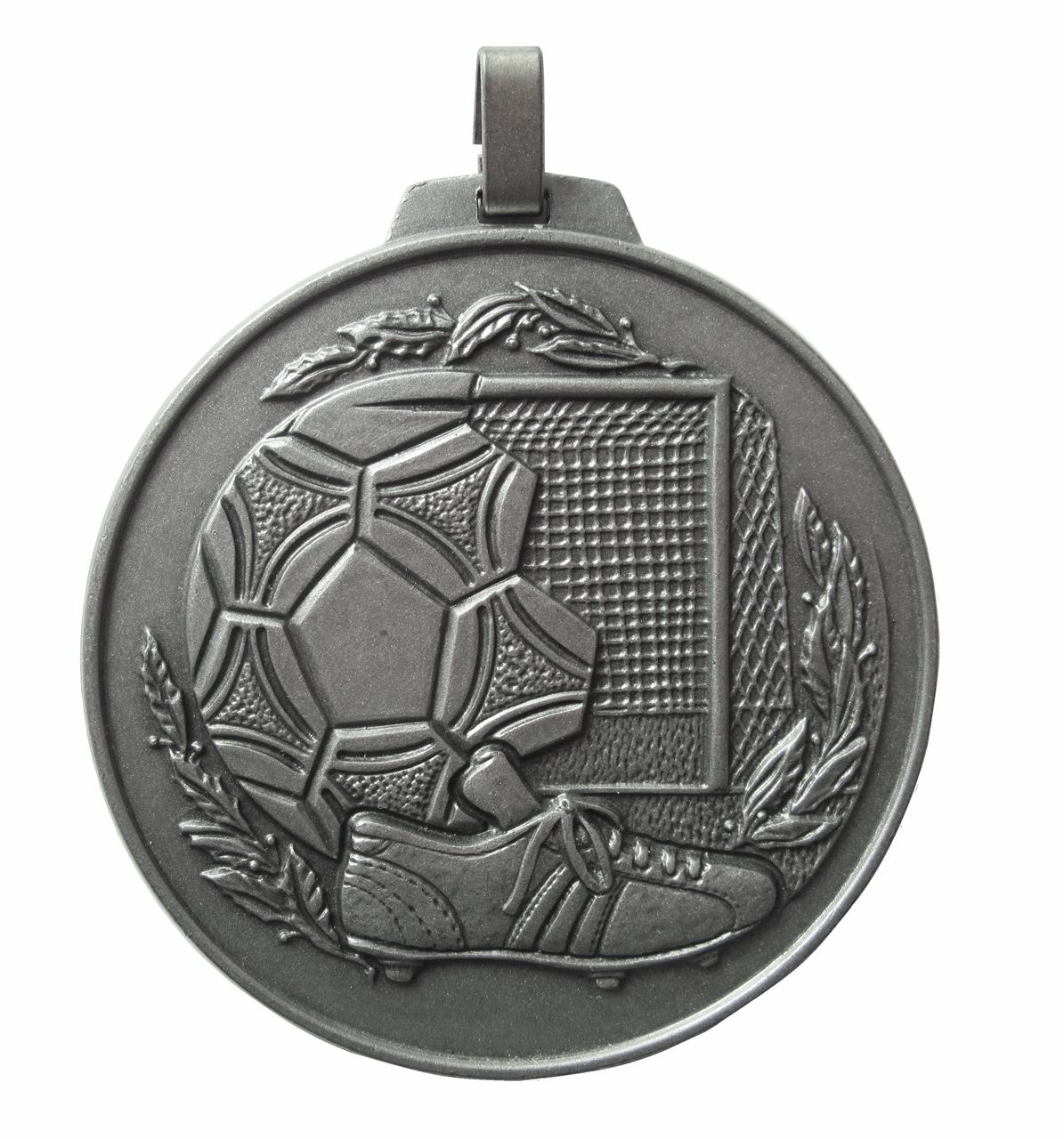 Silver Economy Football Boot Medal (size: 70mm) - 174E