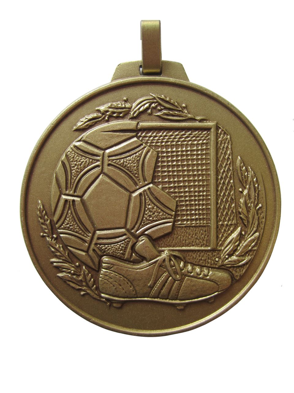 Bronze Economy Football Boot Medal (size: 70mm) - 174E