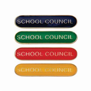 School Council Metal School Bar Badge - SB16120