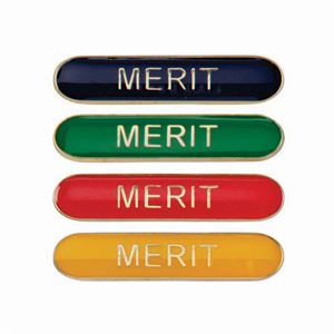 Merit Metal School Bar Badge - SB16117