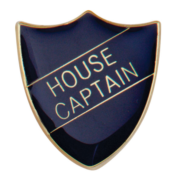 House Captain Metal School Shield Badge - SB16107B