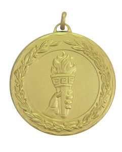 Gold Laurel Economy Victory Medal (size: 50mm) - 9665E