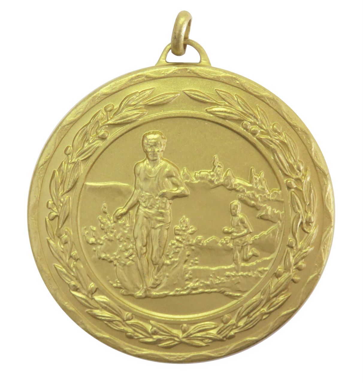Gold Laurel Economy Cross Country Medal (size: 50mm) - 4110E