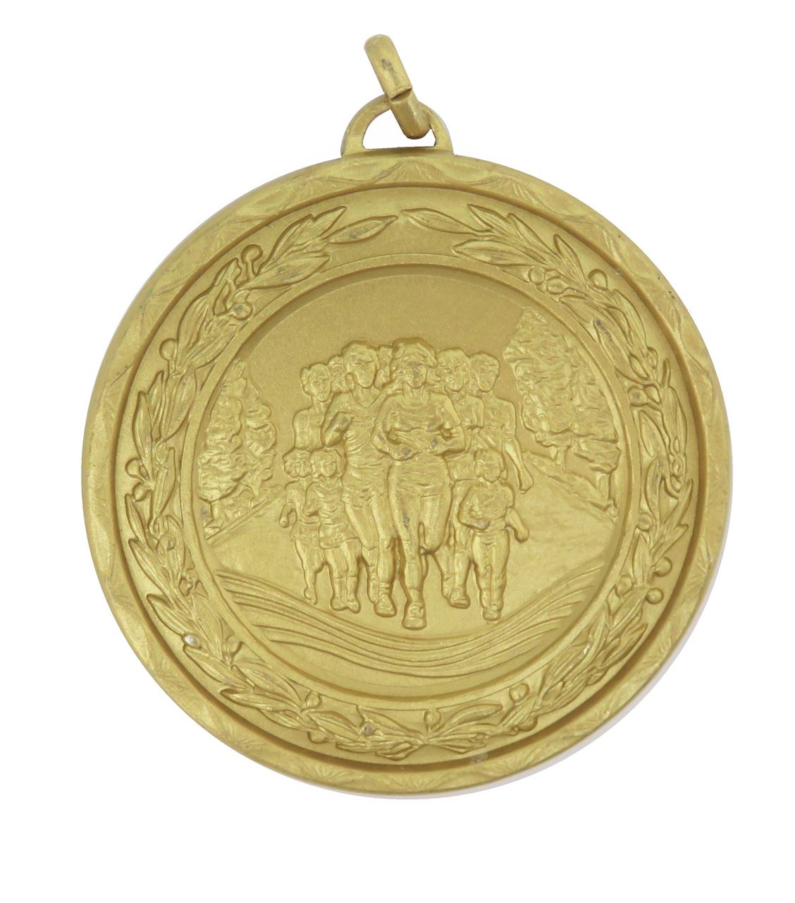 Gold Laurel Economy Fun Run Medal (size: 50mm) - 4120E