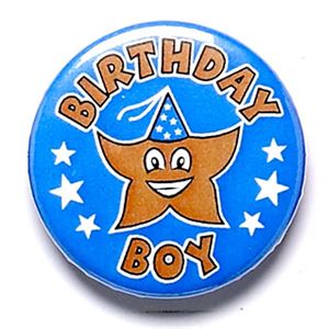 Birthday Boy School Button Badge - BA013