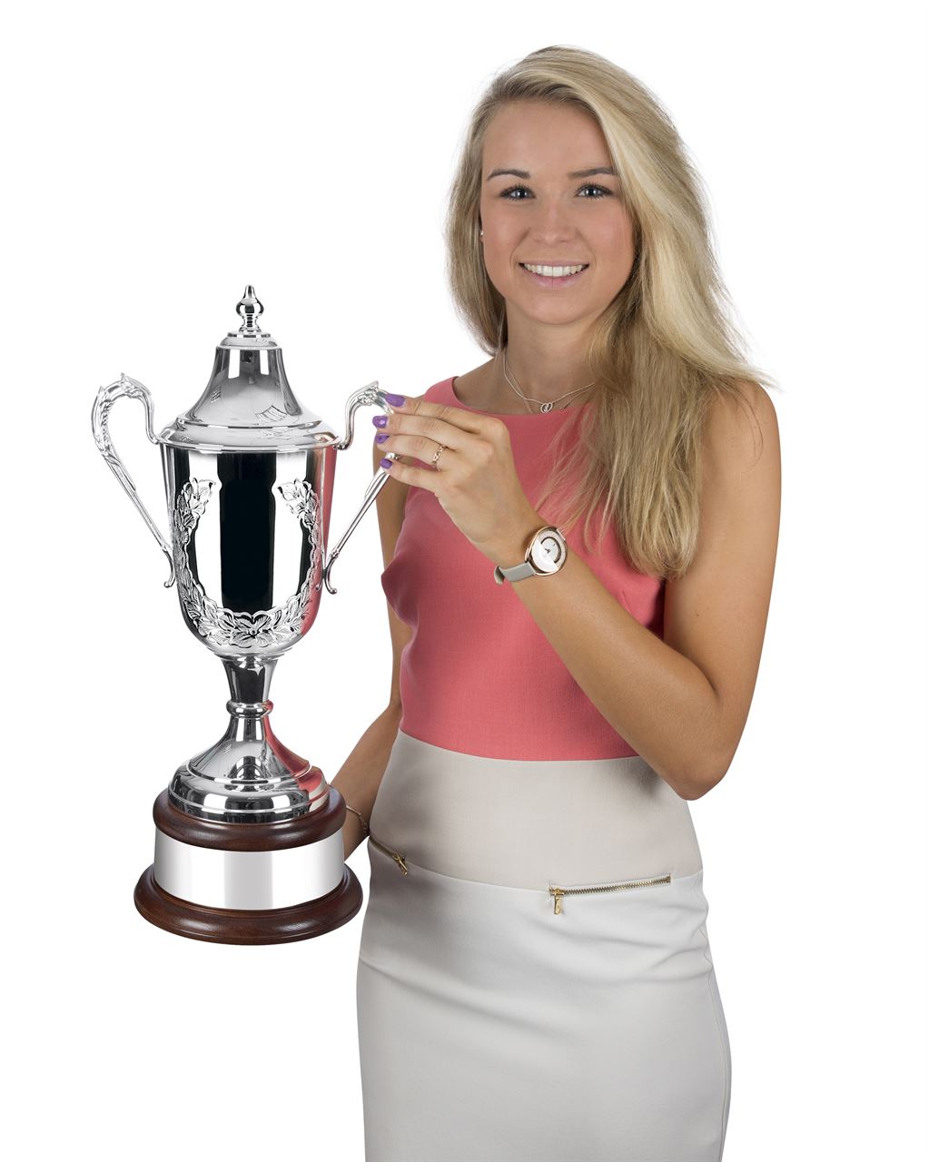 Silver Plated Supreme Formula Cup with Laurel Wreath - L590