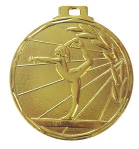 Gold Value Gymnastics Ray Medal (size: 50mm) - 7901