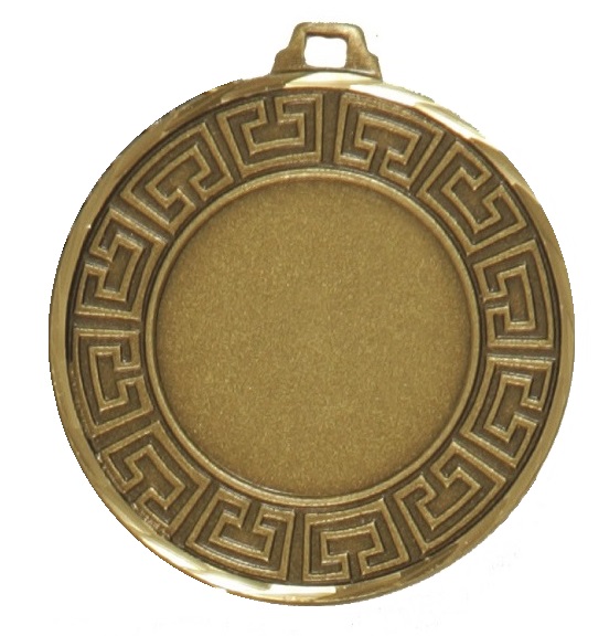 Bronze Faceted Athena Medal (sizes: 42mm) - 5555F