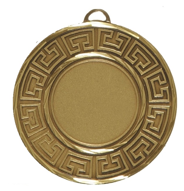 Bronze Faceted Athena Medal (sizes: 50mm) - 5555F