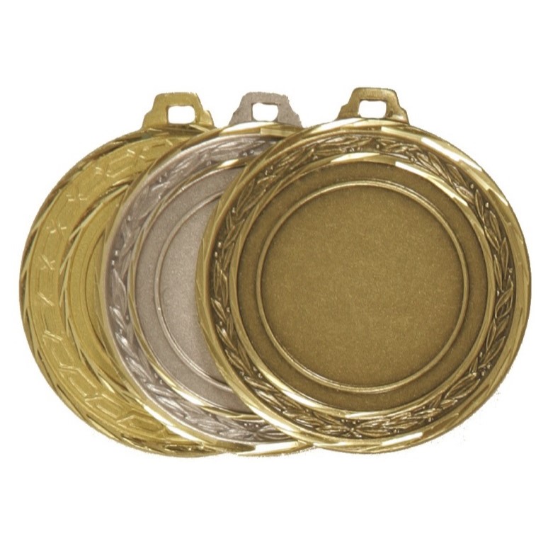 Faceted Laurel Medal - 5500F
