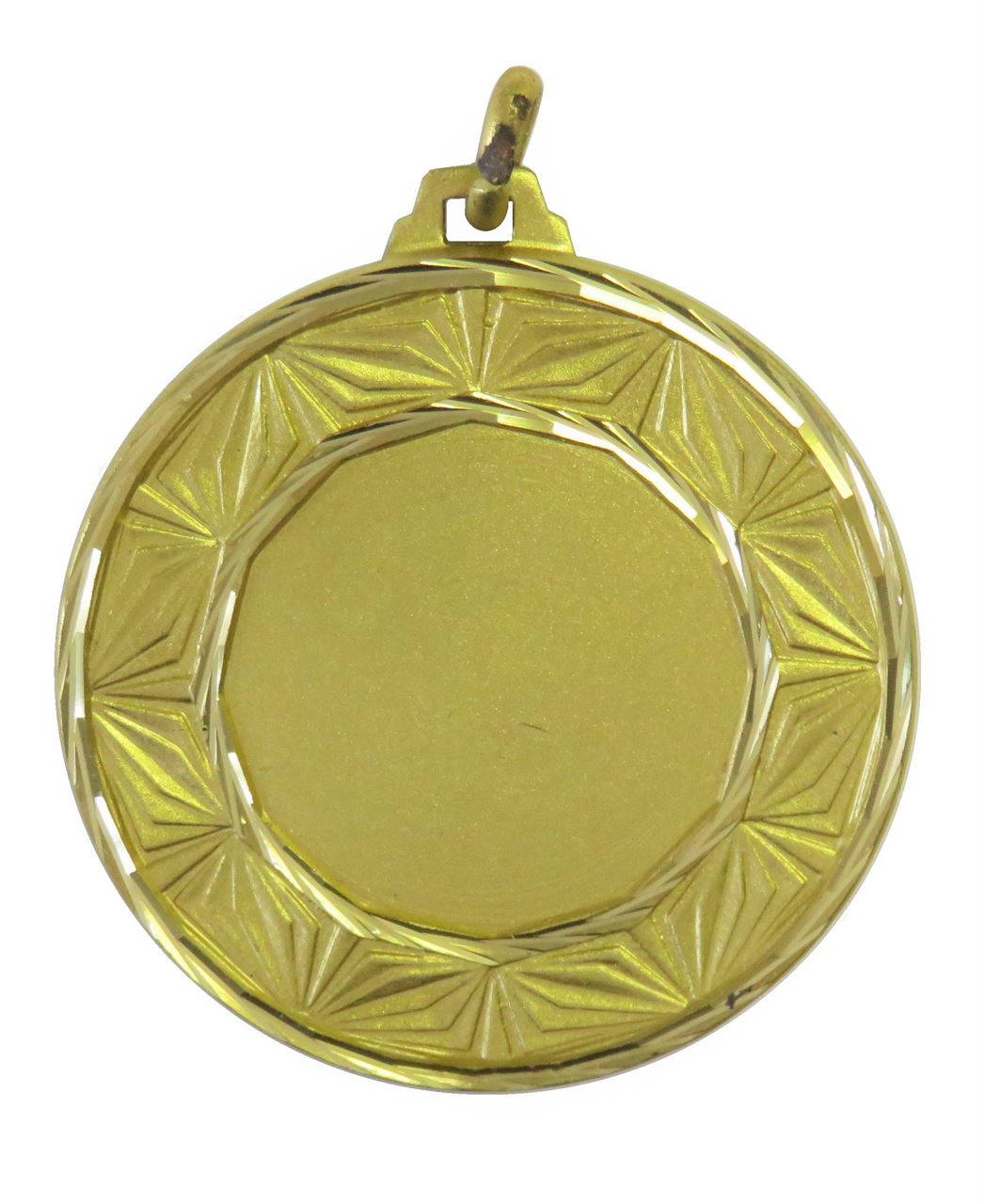 Gold Faceted Diamond Medal - 5520F