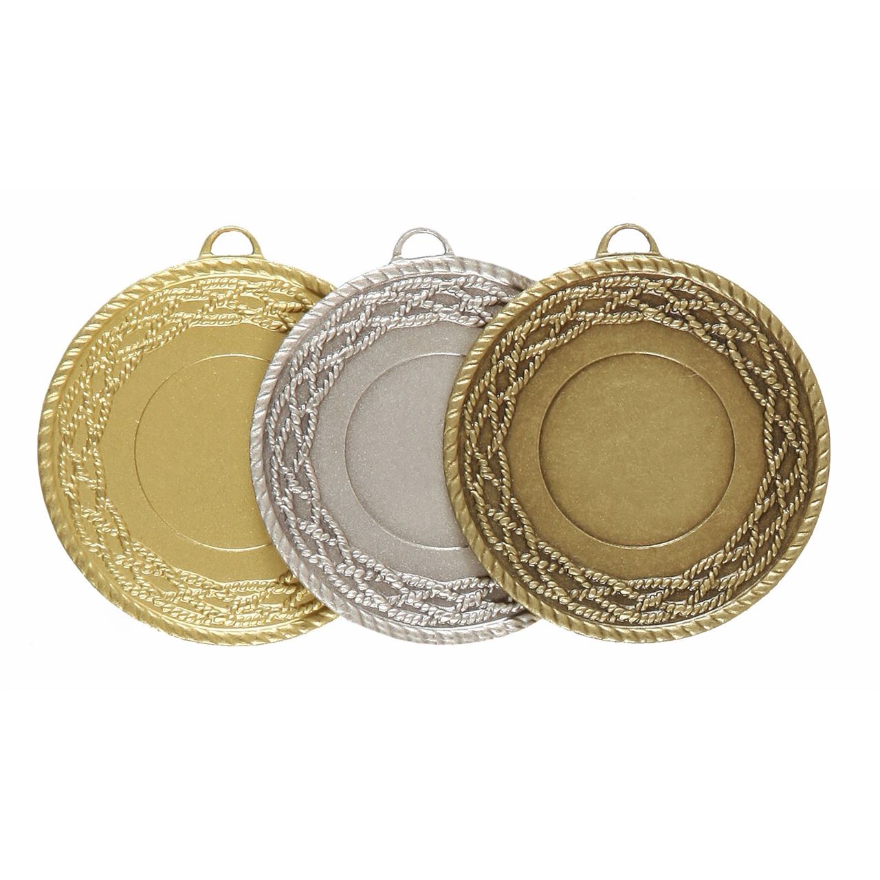 Quality Rope Medal (size: 50mm) - 5845E