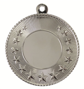 Silver Economy Star Medal (size: 50mm)  - 7006