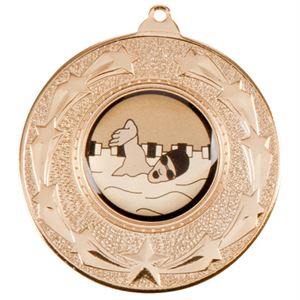 Gold Starburst Medal - MM1052G