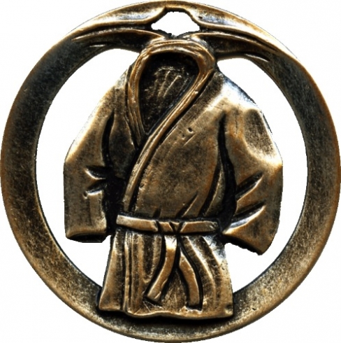 Circular Frame Martial Arts Medal - MTL902