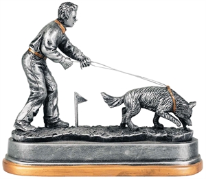Dog Scent Tracking Training Trophy  - RE.151