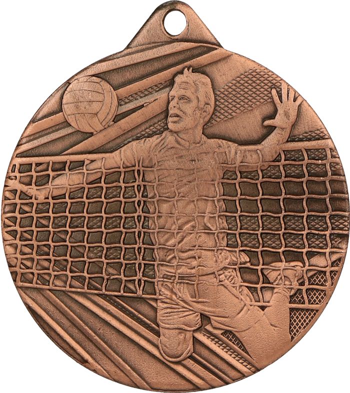 Bronze Strike Volleyball Medal Minimum 100 - ME008/B