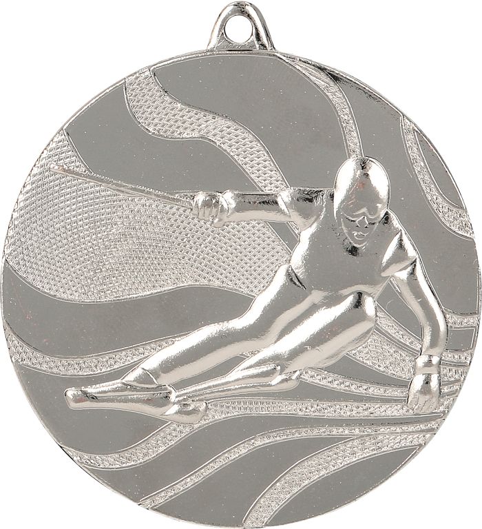Silver Tidal Skiing Medal Minimum 100 - MMC4950/S