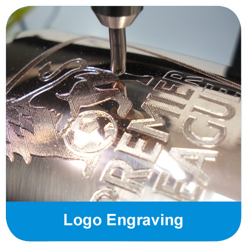High quality logo engraving