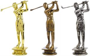 Female Golf Trophy Figure Top - T.6060-2