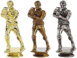 Rugby Trophy Figure Top - T.6156-8