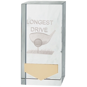 Inverness Golf Longest Drive Crystal Award - CR18130