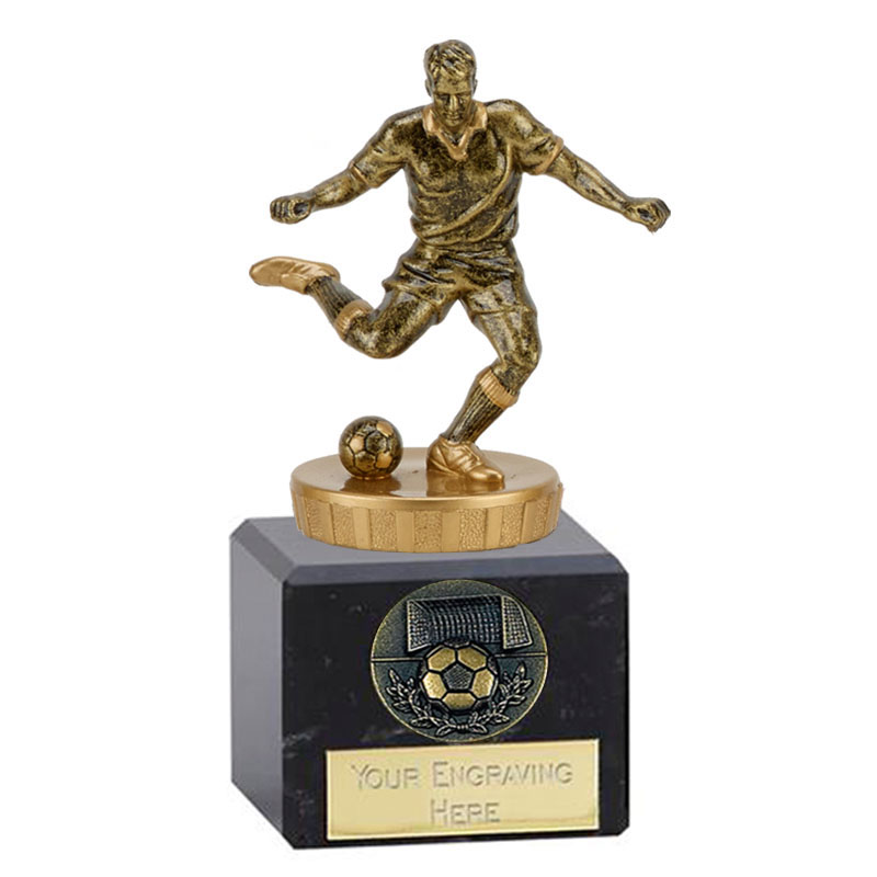Footballer Trophy Classic Flexx Award 3 sizes free engraving 