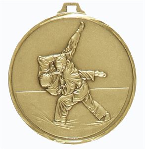 Embossed Judo Medals
