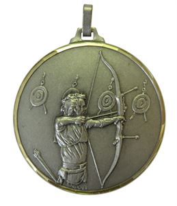 Embossed Archery Medals