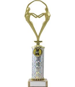 Dancers Silver Tower Trophy - 1448A