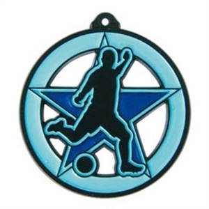 Glow In The Dark Male Footballer Medal - 00.87.055.X
