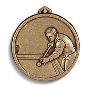 High Relief Pool / Snooker Player Medal - 431.56.G