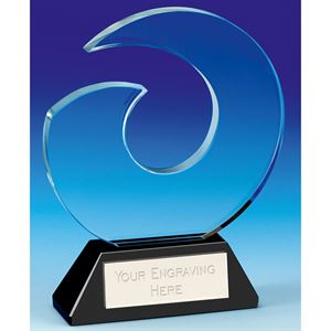 Crescent Crystal Award - KK325