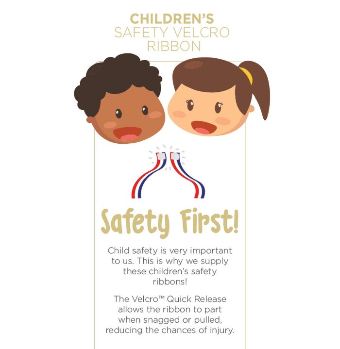 Child Safety Medal Ribbon - Safety First