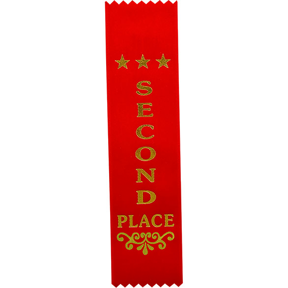 Recognition Place Ribbon Bookmark - RO8151 Second