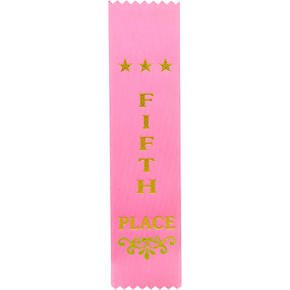 Recognition Place Ribbon Bookmark - RO8154 Fifth