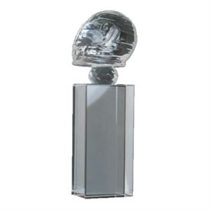 Sculptured Glass Racing Helmet Award - 05.364.150.X.K