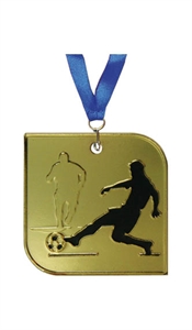 Silhouette Football Medal - CEB34/5
