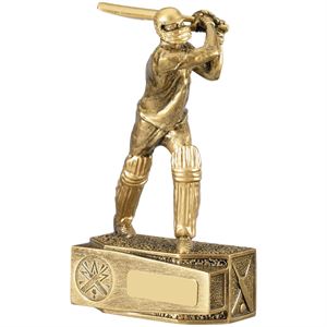 Cricket Male Batsman Figure Trophy - RC459