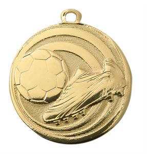 Pack of 300 Focus Football Medals with Ribbons & Text Labels (32mm) - ME.089/SET300