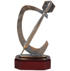 Darts Pewter Trophy - BEL513