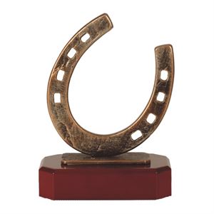 Horseshoe Pewter Trophy - BEL232